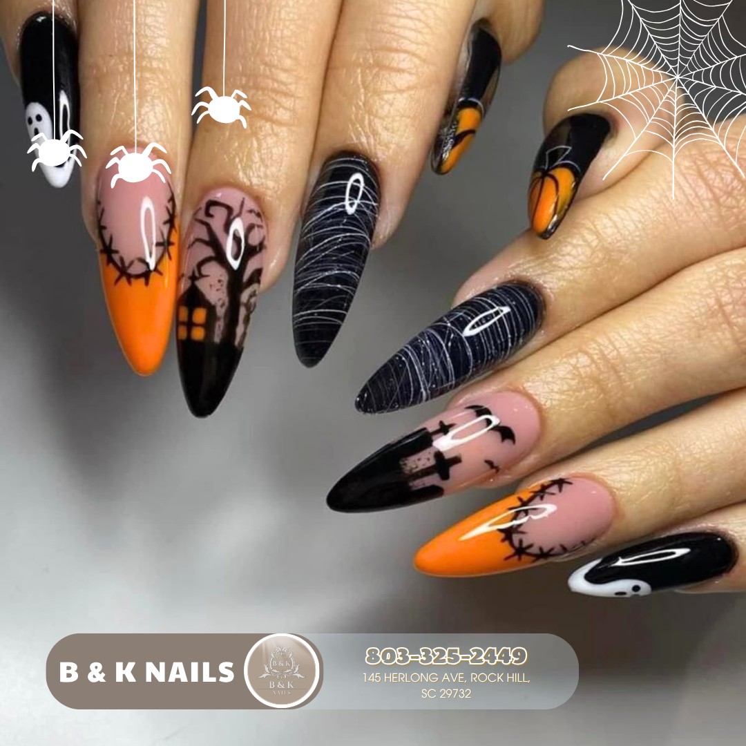 B & K Nails nail work in Rock Hill, South Carolina
